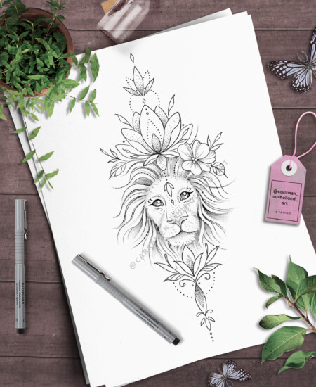 Bread and wheat on wooden background